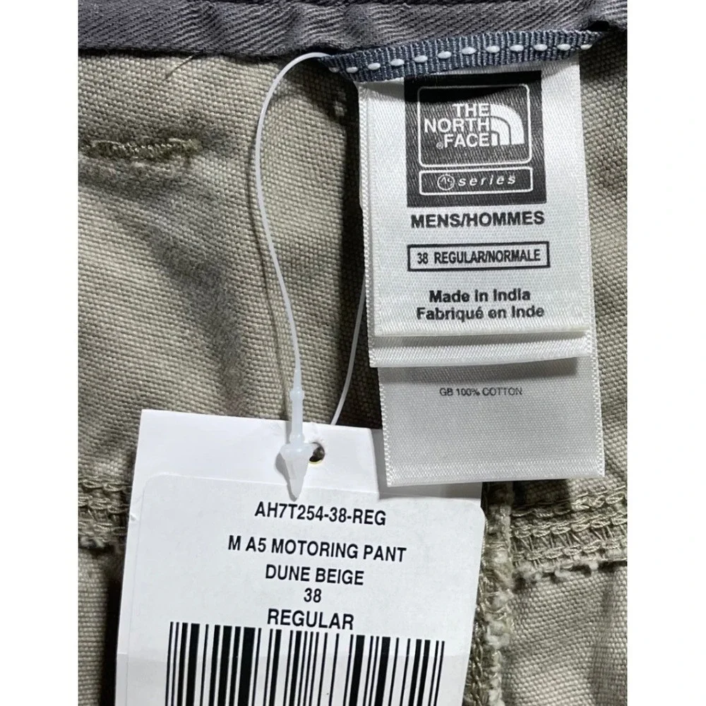 The‎ North Face A5 Series Mens Motoring Pants 38 Regular Dune Beige